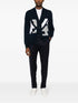 intarsia-knit cashmere cardigan